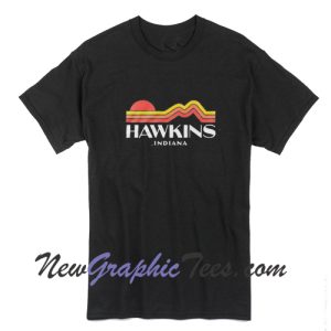 Retro Stranger Things Hawkins Indiana Unisex T-Shirt