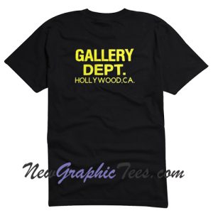 Gallery Dept T-Shirt Back