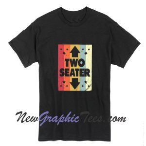 Two Seater Retro Vintage T Shirt