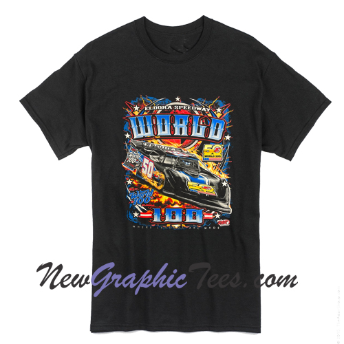 World 100 Eldora Speedway NASCAR Racing T-Shirt - newgraphictees.com ...