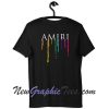Amiri Paint Drip T-Shirt Back