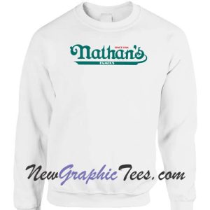 Nathan's Famous Hot Dogs Eating Contest Sweatshirt