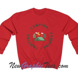 Camping Crewneck Sweatshirt