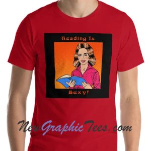 Reading Is Sexy Short-Sleeve Unisex T-Shirt