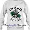 Vin Scully Microphone Rose Sweatshirt