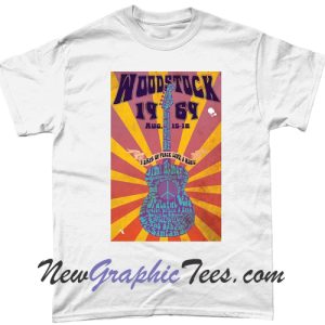 Woodstock 1969 Music Festival T Shirt