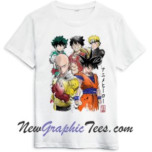 Anime Fighters Combo T-Shirt