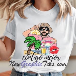 Bad Bunny Contigo Mejor T-Shirt