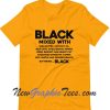 Black Mixed With Shea Butter But Mainly Black Short-Sleeve Unisex T-Shirt