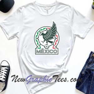 Mexico World Cup 2022 National Football Team Logo T Shirt