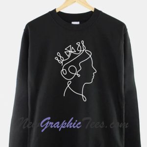 Queen Elizabeth Print Sweatshirt