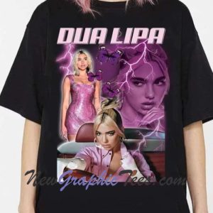 Vintage Dua Lipa Retro 90s T-Shirt