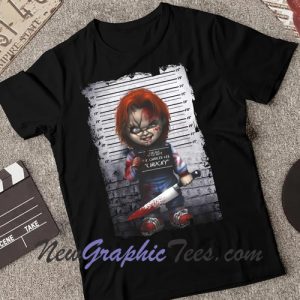 Chucky Mugshot Halloween T-Shirt