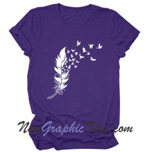 Feather And Birds T-Shirt