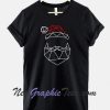 Geometric Santa Father Christmas T-Shirt