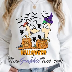 Phineas And Ferb Halloween Sweatshirt