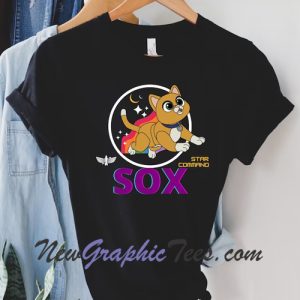 Sox Cat Star Command T-Shirt