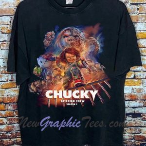 Vintage Chucky Alterian Crew Halloween T-shirt