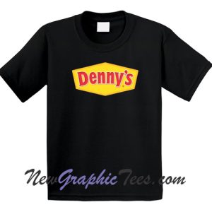 Denny's Logo Fast Food Restaurant Funny T-Shirt