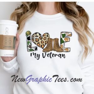 Love My Veteran Sweatshirt