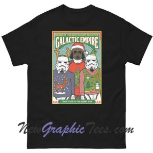 Star Wars Holiday Card Unisex T-Shirt