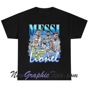 Lionel Messi Vintage Bootleg T-Shirt