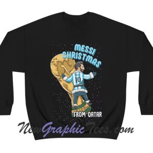 Messi Christmas From Qatar Sweatshirt