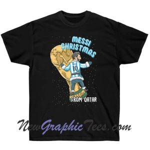 Messi Christmas From Qatar T-Shirt