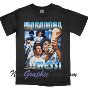 Messi-Maradona Vintage T-Shirt