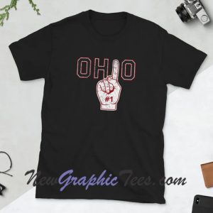 Ohio is Number 1 Foam Finger in Red T-Shirt