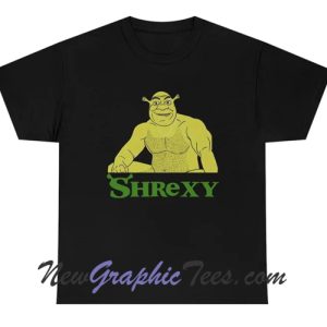 Shrek Shrexy funny meme T-Shirt