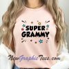 Super Grammy Mother's Day Gift T-Shirt