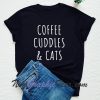 Coffee Cuddles & Cats T-shirt