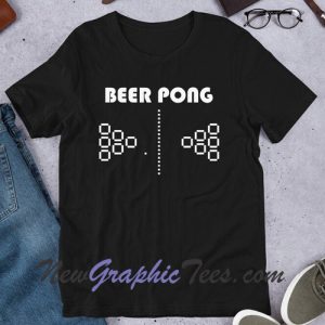 Beer Pong Video Game Funny Unisex T-Shirt