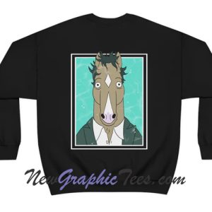 Bojack Horseman Back Sweatshirt