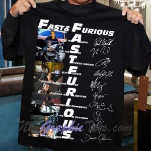 Fast And Furious Anniversary T-Shirt