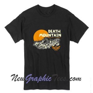 Nintendo Legend Of Zelda Hyrule Death Mountain Scenery Tshirt