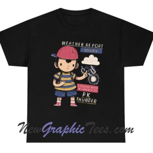 Pk Thunder Ness Super Smash Bros T-Shirt