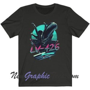 Alien Movie Retro Style T-Shirt