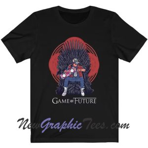 Game Of Thrones and Back To Future graphic T-Shirt