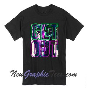 Get Out Movie Poster T-Shirt