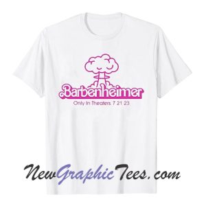 Barbenheimer only in theaters 7 21 23 T-shirt