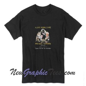 Michael Gambon Albus Dumbledore 1940 2023 Harry Potter Memories T-Shirt