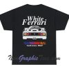 White Ferrari Blond T-shirt Back