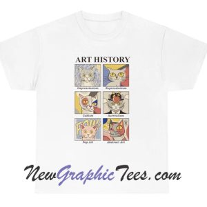 Art History Cat T-Shirt