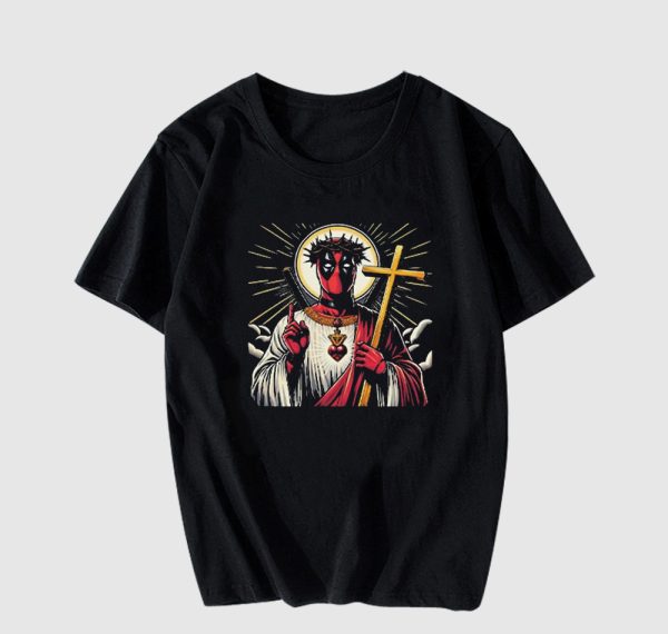 Deadpool I am Marvel Jesus T-shirt SD