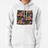 Retro Vintage 70s Flowers Hoodie SD