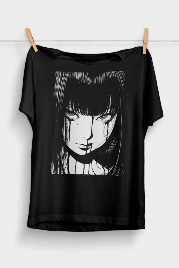 90s Anime Manga Girl T-Shirt SD