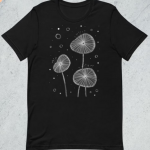 Abstract Flowers Folk T-shirt SD