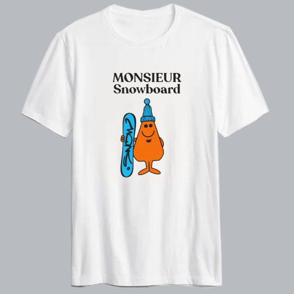 Monsieur Snowboard T-Shirt SD